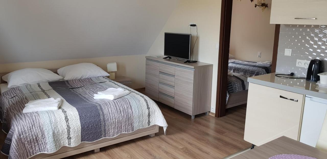 Apartamenty Maja -Pokoje - Domy Wakacyjne -Basen Podgrzewany -Jacuzzi - Sauna Łeba Eksteriør bilde